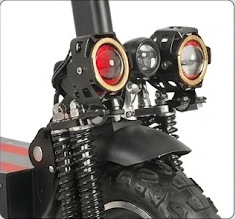 Front Lighting & Shock Absorption