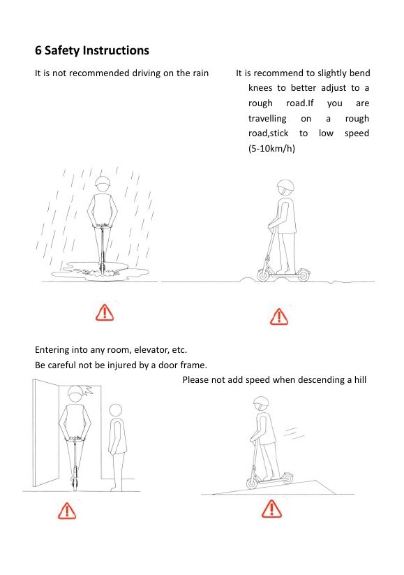 Driving Instructions
